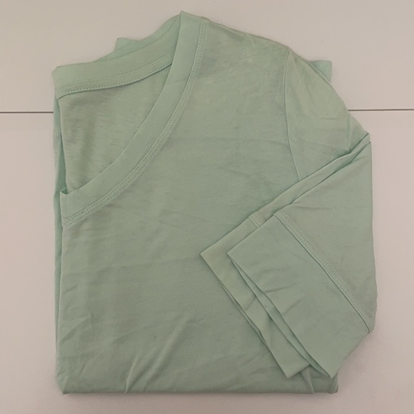 LOFT Mint Short Sleeve Top - Picture 3 of 5